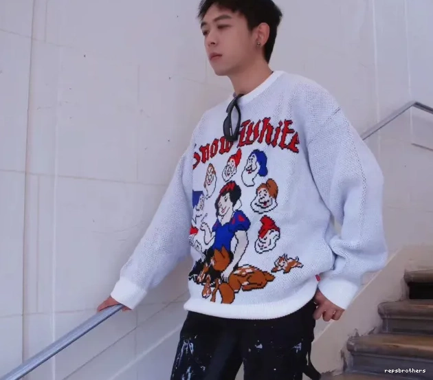 WHITE Snow SNOW SWEATER White Sweater 24FW 1003